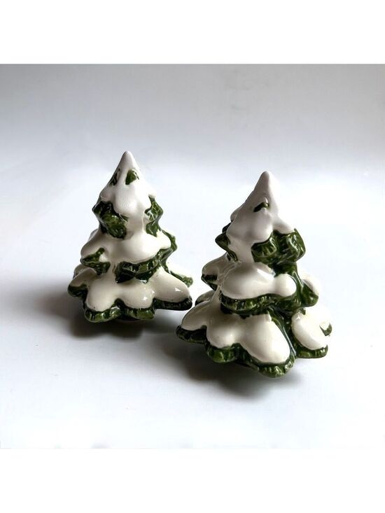 Fitz and Floyd Other - Fitz and  Floyd Ceramic Snow Covered Christmas Trees